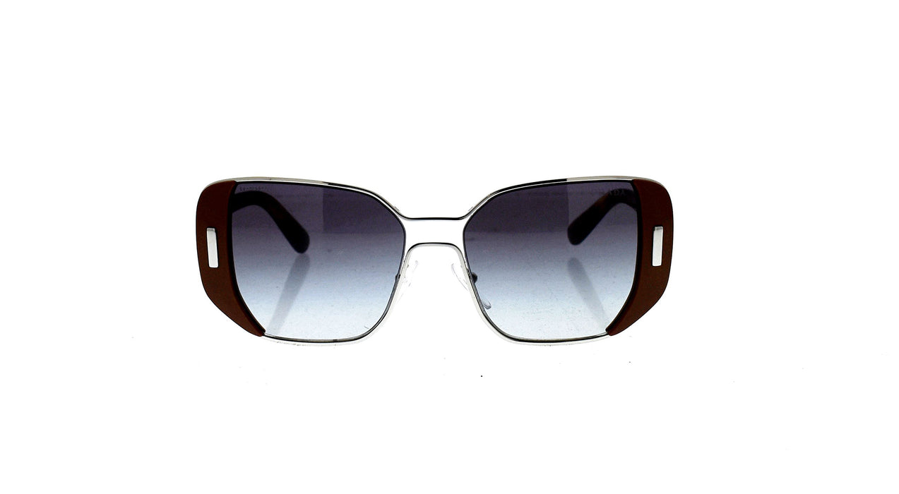 Prada SPR 59S USA-5D1 - Silver-Brown-Grey Gradient by Prada for Women - 54-16-135 mm Sunglasses