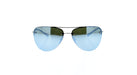 Prada SPS 53R 1BC-5K2 - Silver-Green Silver by Prada for Women - 57-14-135 mm Sunglasses