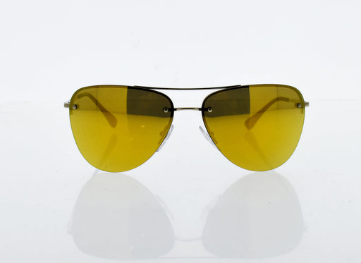 Prada SPS 53R ZVN-5N0 - Pale Gold-Brown Orange 24k Iridium by Prada for Women - 57-14-135 mm Sunglasses