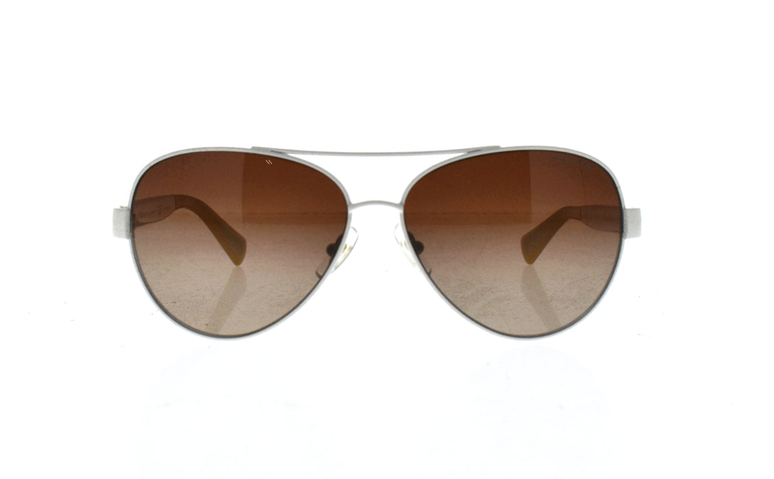 Ralph Lauren RA 4114 3088T5 - White-Brown Gradient Polarized by Ralph Lauren for Women - 58-13-135 mm Sunglasses