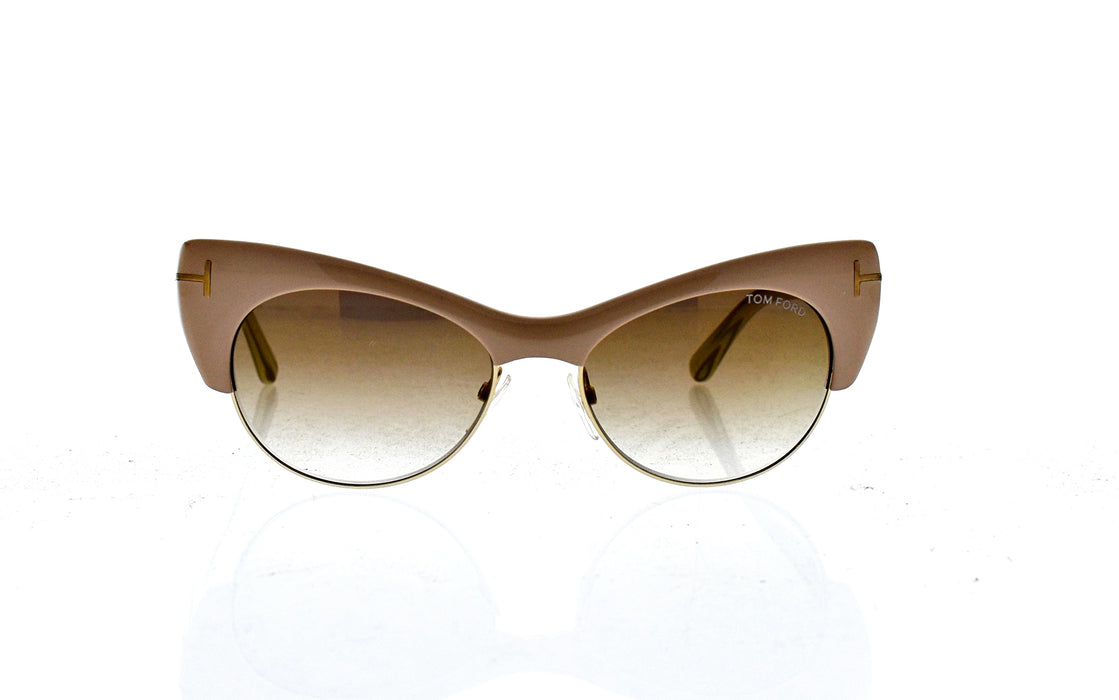 Tom Ford FT0387 74G Lola - Pink Gold-Brown Gradient by Tom Ford for Women - 54-17-140 mm Sunglasses
