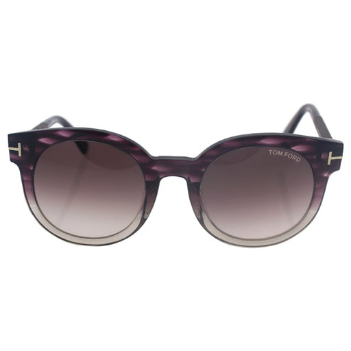 Tom Ford FT0435 Janina 83T - Purple Grey-Grey Gradient by Tom Ford for Women - 51-22-140 mm Sunglasses