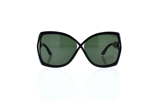 Tom Ford TF427 01N Juliane - Shiny Black-Green by Tom Ford for Women - 62-11-115 mm Sunglasses