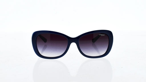 Vogue VO2943SB 2388-36 - Top Dark Blue-Blue Transparent-Pink Gradient Dark Grey by Vogue for Women - 55-17-135 mm Sunglasses
