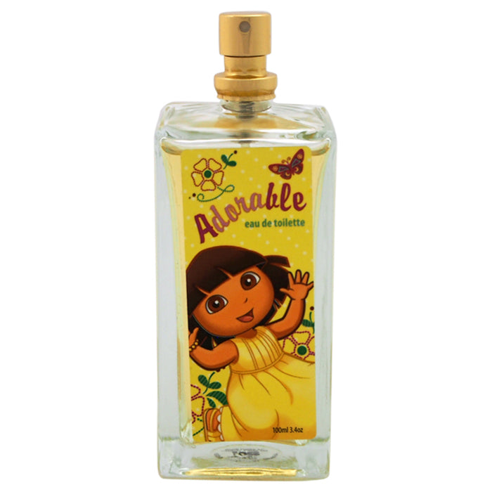 Dora l'exploratrice adorable de Marmol &amp; Son pour enfants - Spray EDT de 3,4 oz (testeur)