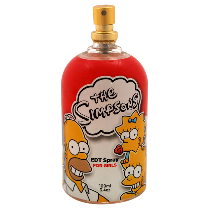Los Simpson - Para niñas de Twentieth Century Fox para niños - EDT en aerosol de 3,4 oz (probador)