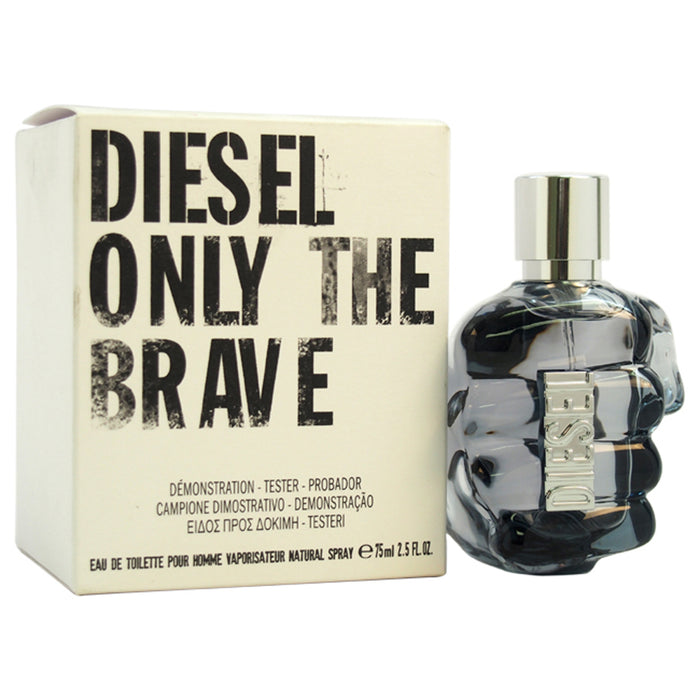 Diesel Only The Brave de Diesel para hombres - Spray EDT de 2.5 oz (probador)