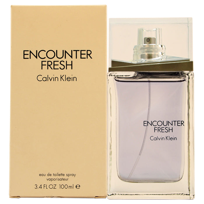 Encounter Fresh by Calvin Klein for Men - 3.4 oz EDT Spray (Tester)