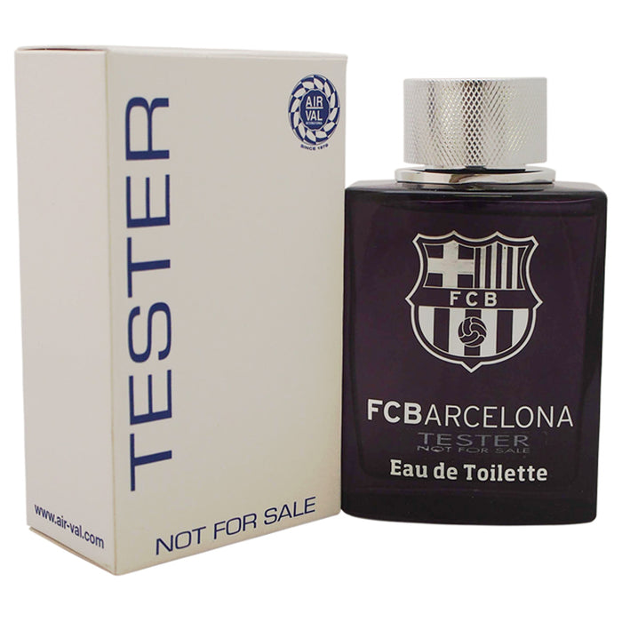 FC Barcelona Black by FC Barcelona for Men - 3.4 oz EDT Spray (Tester)