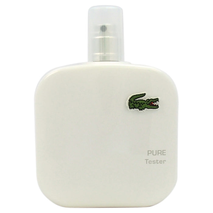 Lacoste Eau De Lacoste L.12.12 Blanc de Lacoste pour homme - Spray EDT de 3,3 oz (testeur)