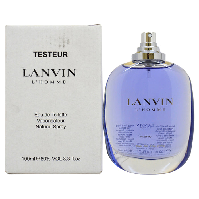 Lanvin de Lanvin pour homme - Spray EDT de 3,3 oz (testeur)