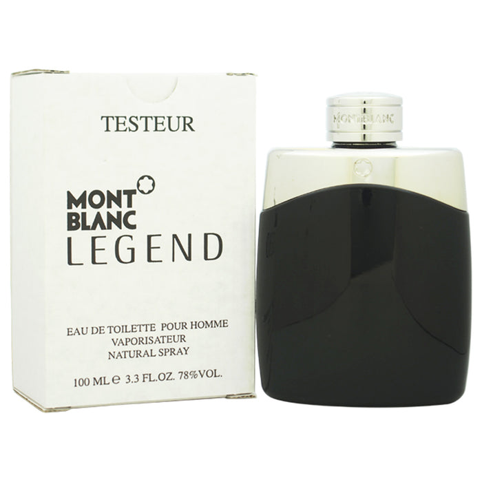 Mont Blanc Legend by Mont Blanc for Men - 3.3 oz EDT Spray (Tester)