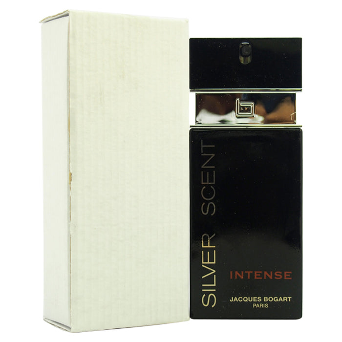 Silver Scent Intense de Jacques Bogart pour homme - Spray EDT de 3,33 oz (testeur)