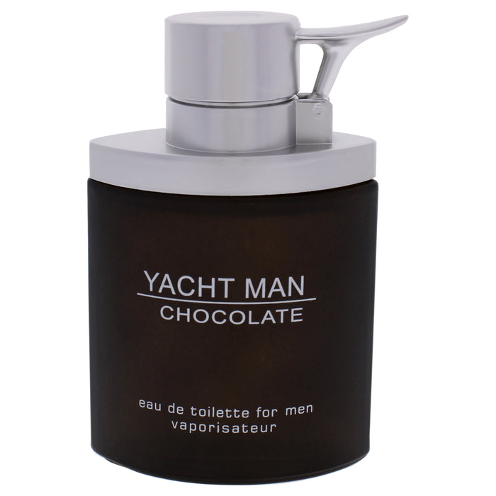 Yacht Man Chocolate de Myrurgia pour hommes - Spray EDT de 3,4 oz (testeur)
