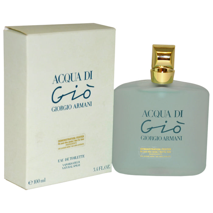 Acqua Di Gio de Giorgio Armani pour femme - Spray EDT de 3,4 oz (testeur)