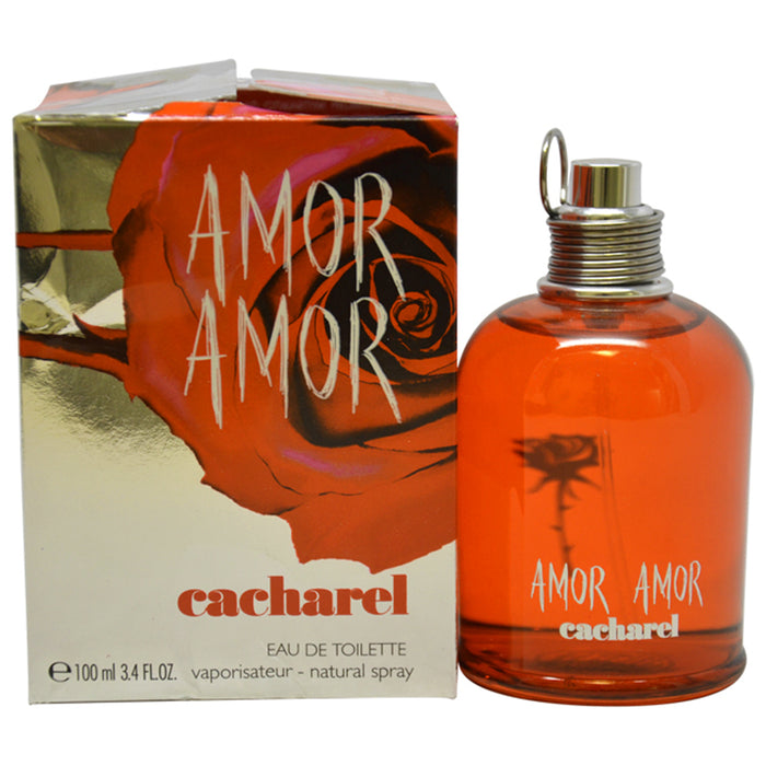 Amor Amor de Cacharel pour femme - Spray EDT de 3,4 oz (testeur)