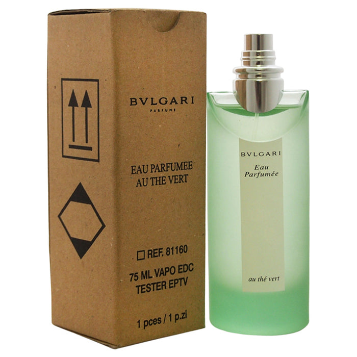 Bvlgari Au The Vert de Bvlgari para mujeres - Spray EDC de 2,5 oz (probador)