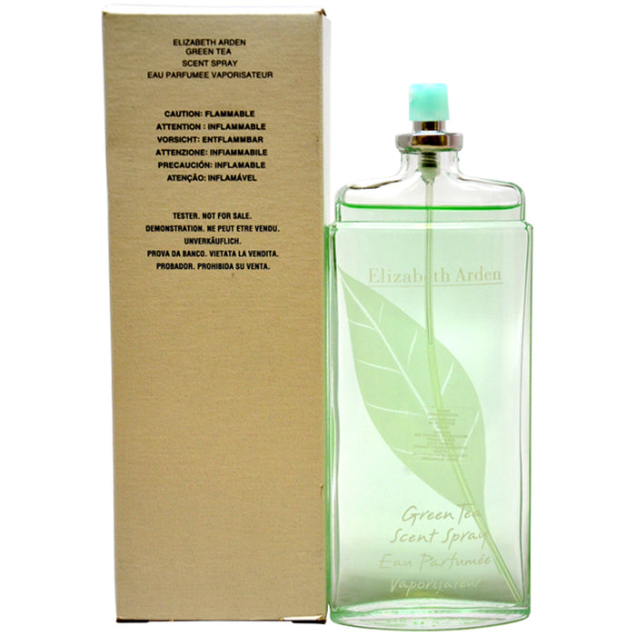 Thé vert d'Elizabeth Arden pour femme - Spray parfumé 3,3 oz (testeur)