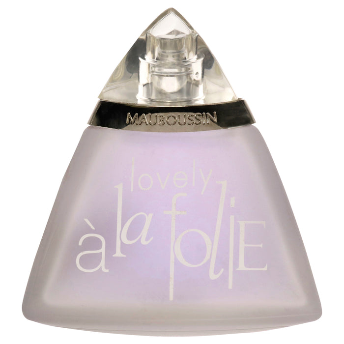 Lovely A La Folie de Mauboussin para mujeres - EDP en aerosol de 3,4 oz (probador)
