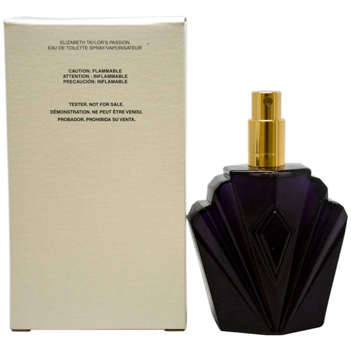 Passion by Elizabeth Taylor for Women - 2.5 oz EDT Spray (tester )