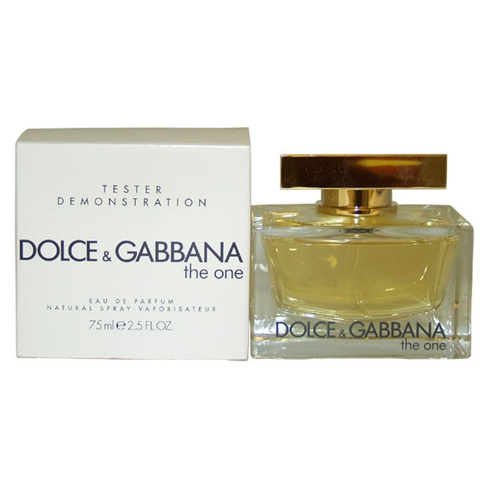 The One de Dolce and Gabbana para mujer - EDP en aerosol de 2,5 oz (probador)