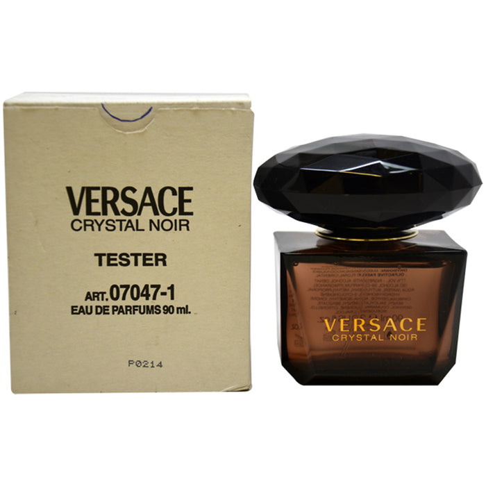 Versace Crystal Noir de Versace para mujer - EDP en aerosol de 3 oz (probador)