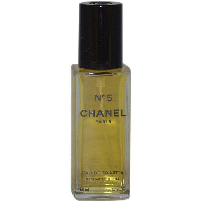 Chanel No.5 de Chanel para mujer - Recambio en spray EDT de 1,7 oz. (Sin caja)
