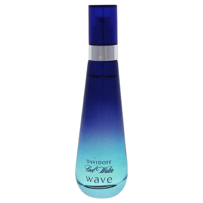 Cool Water Wave by Davidoff for Women - 1.7 oz EDT Spray (Unboxed)