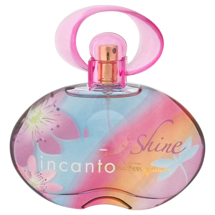 Incanto Shine by Salvatore Ferragamo for Women - 3.4 oz EDT Spray (Unboxed)