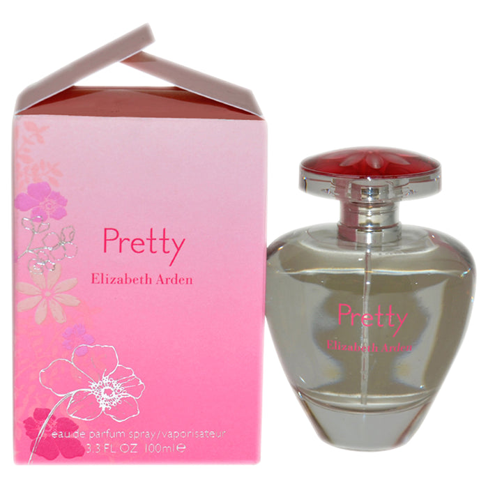 Pretty de Elizabeth Arden para mujer - Spray EDP de 3,3 oz (sin caja)