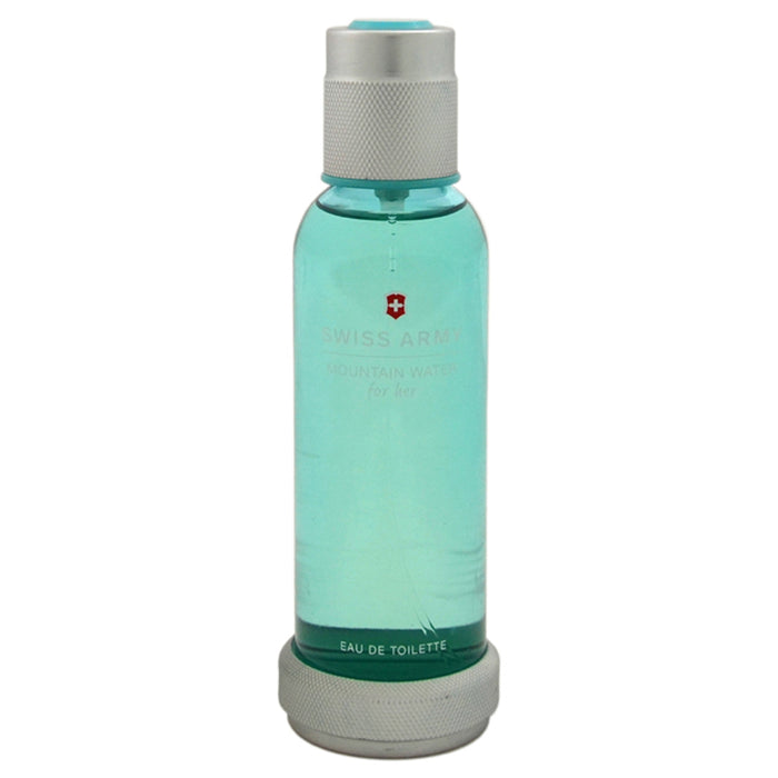 Swiss Army Mountain Water by Swiss Army for Women - 3.4 oz EDT Spray (Unboxed)