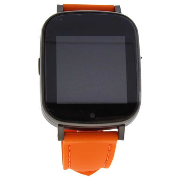 EK-G4 Montre Connectee Orange Silicone Strap Smart Watch by Eclock for Men - 1 Pc Watch