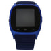 EK-B2 Montre Connectee Blue Silicone Strap Smart Watch by Eclock for Unisex - 1 Pc Watch