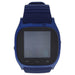EK-C3 Montre Connectee Blue Silicone Strap Smart Watch by Eclock for Unisex - 1 Pc Watch