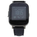 EK-G1 Montre Connectee Black Silicone Strap Smart Watch by Eclock for Unisex - 1 Pc Watch