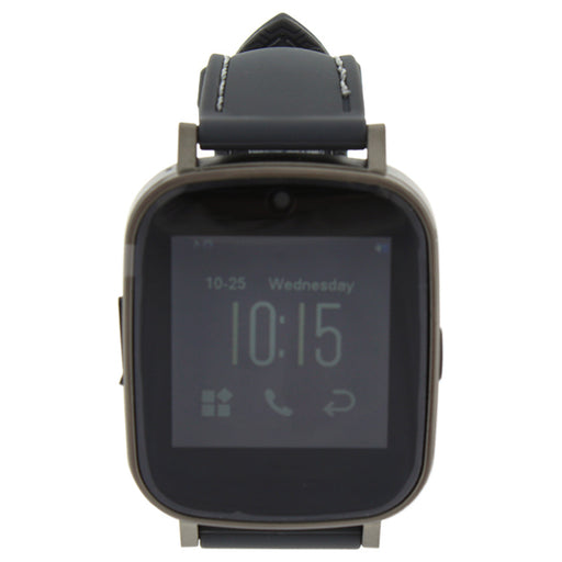 EK-G5 Montre Connectee Grey Silicone Strap Smart Watch by Eclock for Unisex - 1 Pc Watch