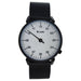 KU15-0018 Black Stainless Steel Mesh Bracelet Watch by Kulte for Unisex - 1 Pc Watch