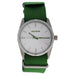 ZVF212 Fusion - Silver/Green Nylon Strap Watch by Zadig & Voltaire for Unisex - 1 Pc Watch