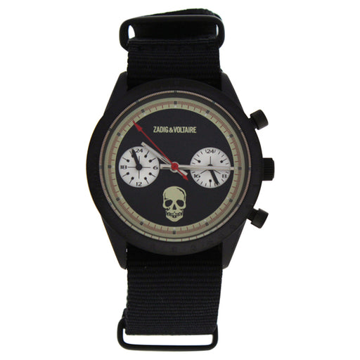 ZVM108 Black Nylon Strap Watch by Zadig & Voltaire for Unisex - 1 Pc Watch