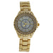 2033L-GW Gold Stainless Steel Bracelet Watch by Kim & Jade for Women - 1 Pc Watch