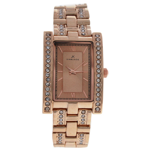2060L-GPGP Rose Gold Stainless Steel Bracelet Watch by Kim & Jade for Women - 1 Pc Watch