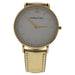 AO-188 Hygge - Gold/White Dial/Gold Leather Strap Watch by Andreas Osten for Women - 1 Pc Watch