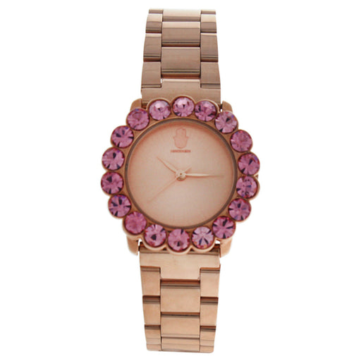 MSHSCRG-2 Scarlett - Rose Gold Stainless Steel Bracelet Watch by Manoush for Women - 1 Pc Watch