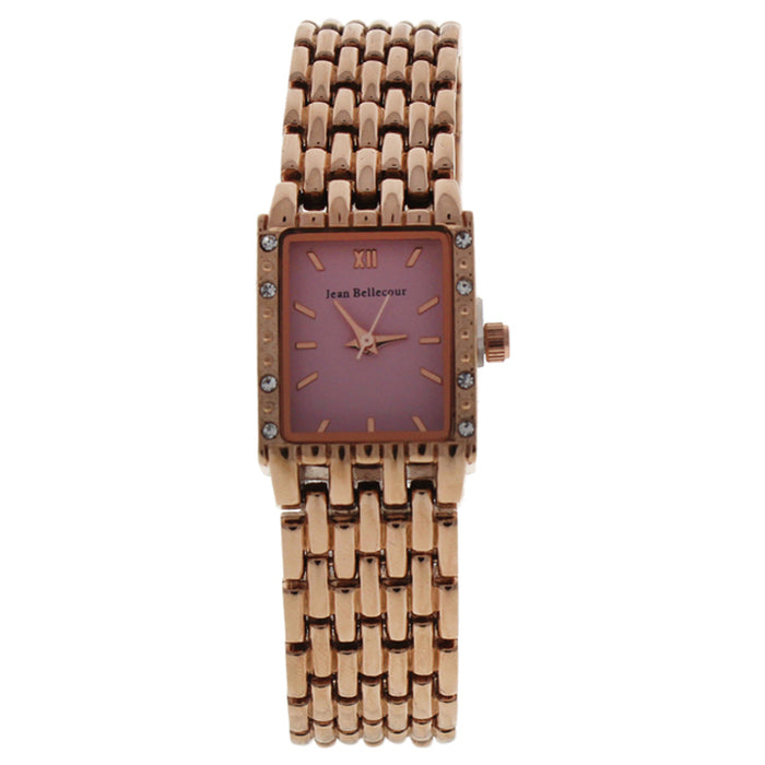 REDS25-RGP Comtesse - Rose Gold Stainless Steel Bracelet Watch by Jean Bellecour for Women - 1 Pc Watch