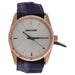 ZVF203 Rose Gold/Purple Multicolor Cloth Bracelet Watch by Zadig & Voltaire for Women - 1 Pc Watch