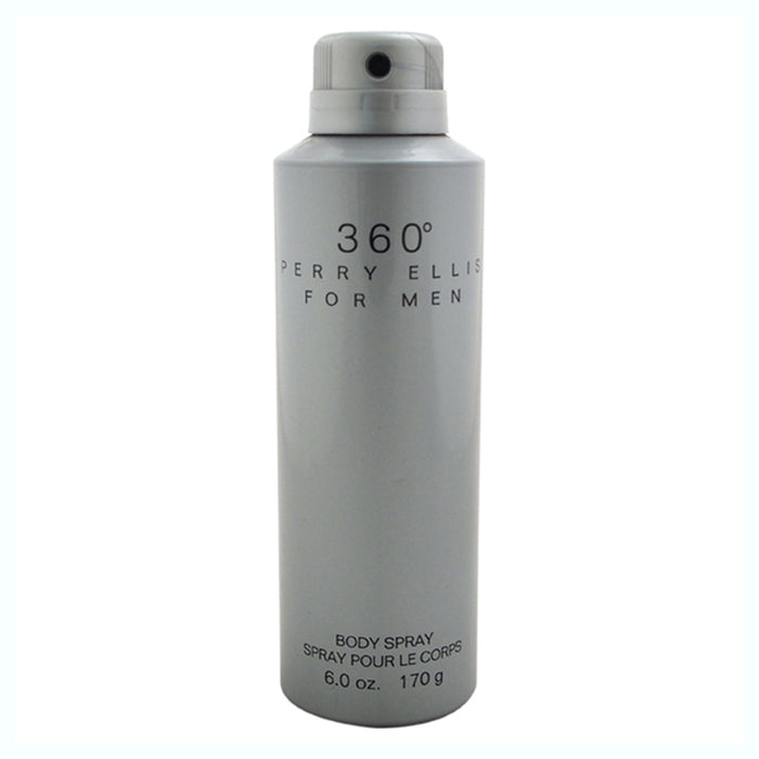 360 de Perry Ellis para hombres - Spray corporal de 6 oz