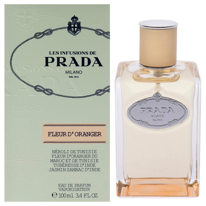 Prada Milano Infusion De Fleur DOranger de Prada pour femme - Spray EDP 3,4 oz