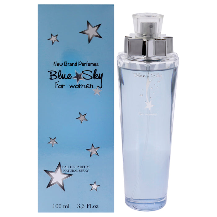 Blue Sky by New Brand for Women - 3.3 oz EDP Spray