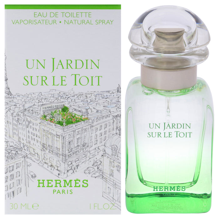 Un Jardin Sur Le Toit de Hermes pour Femme - Spray EDT 1 oz