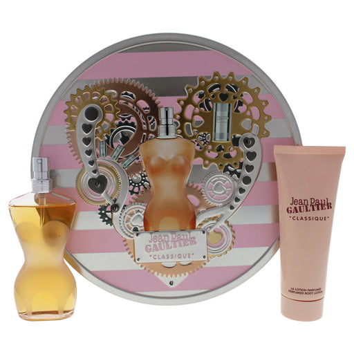 Classique by Jean Paul Gaultier for Women - 2 Pc Gift Set 1.7oz EDT Spray, 2.5oz Perfumed Body Lotion